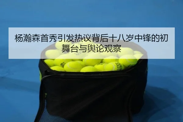 杨瀚森首秀引发热议背后十八岁中锋的初舞台与舆论观察 - ob88.com.cn